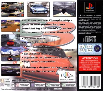 C3 Racing - Car Constructors Championship (EU) box cover back